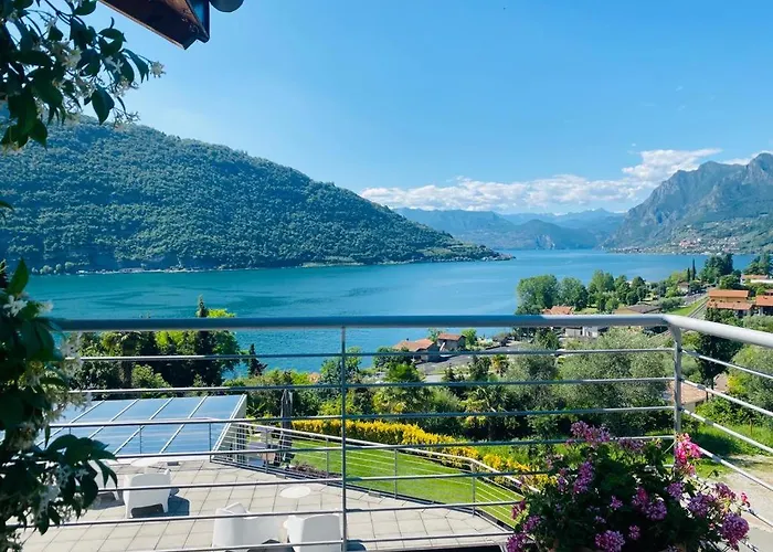 Vela di Soleville camere vista lago con ristorante e pizzeria